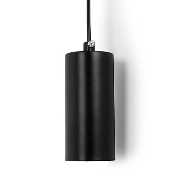 Ścienna lampa Como MSE010100344 Moosee LED 9W 3000K tuba czarna