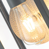 Prostokątna lampa ścienna Byron QZ-BYRON-S-GR IP44 na zewnątrz grafit