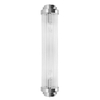 Szklana lampa ścienna Column MSE010100362 Moosee do jadalni chrom