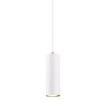Pojedyncza lampa wisząca VANTOS DL101312400 Trio sopel tuba biały