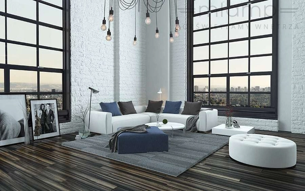 LAMPA wisząca SOLETO LP-90082/10P Light Prestige metalowa OPRAWA industrialny ZWIS kable pająk czarny