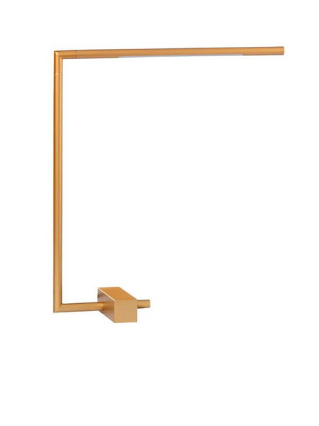 Stojąca lampa nowoczesna Bell na komodę LED 6,8W 3000K złota
