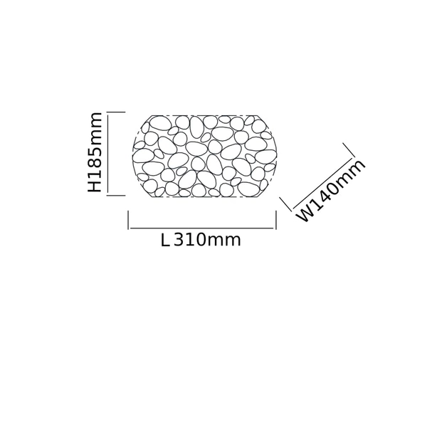 Lampa ścienna Carera OR81473 restauracyjna glamour chromowana