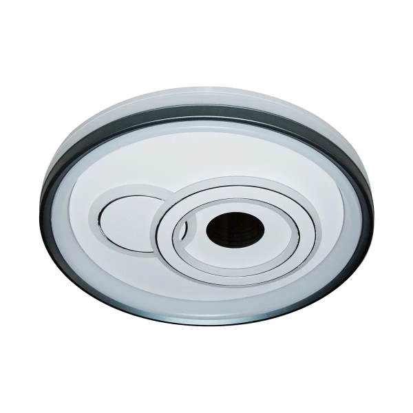 Ledowy plafon do jadalni Porta PLF-19678-WH-BL LED 38W 3000-6500K szary
