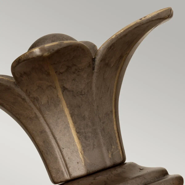 Łazienkowa LAMPA ścienna Plantation HK-PLANT-BATH-PZ Elstead Hinkley szklana OPRAWA kinkiet ananas IP44 brąz