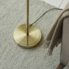 Stojąca lampa regulowana Pharmacy 114205 metalowa mosiądz