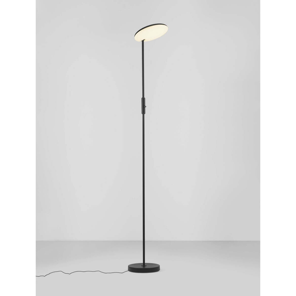Podłogowa lampa do salonu TRUNCADO LE44951 LED 30W 3000K czarna