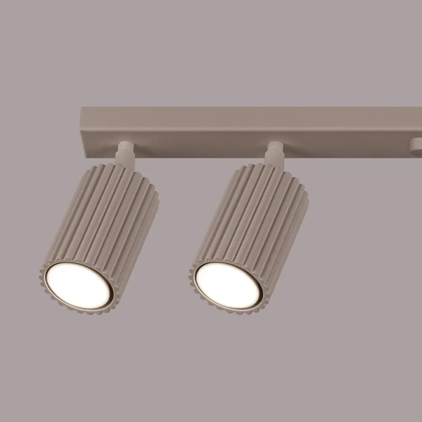 Regulowana lampa sufitowa KARBON SL.1766 tubki metalowe kaszmirowe