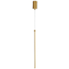 Ledowa lampa wisząca Sparo ST-10669P-S gold Step 7W 3000K złota