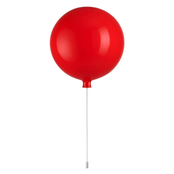 Wisząca dekoracyjna lampa Baloon LWBAL-C dziecięca czerwona