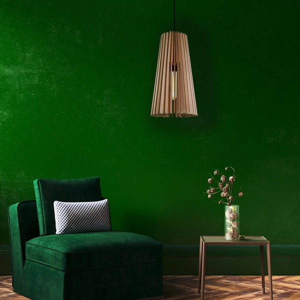 Wisząca lampa loftowa 137623620231 nad łóżko drewno