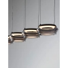 Wielopunktowa wisząca lampa OVANIRA LE45197 LED 40W 3000K czarna