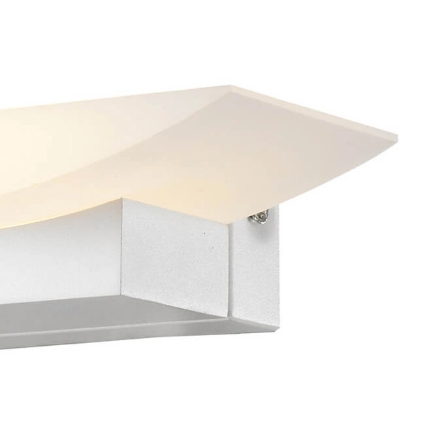 Nowoczesna lampa ścienna Esma do salonu LED 6W 3000K biała