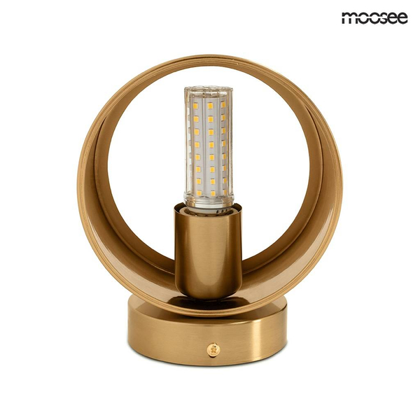 Minimalistyczna lampa ścienna Arro MSE010400209 złota