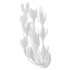 Naścienna lampa do przedpokoju Flora QN-FLORA-3W-WHT kwiaty białe