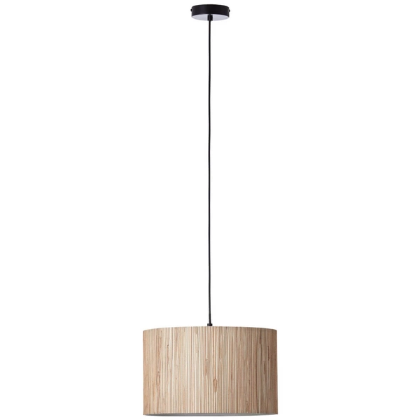 Zwisająca lampa boho Wimea 99428/09 trawa morska tuba beżowa czarna