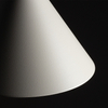Zwisowa lampa z kloszem Zenith 10878 Nowodvorski nad stół jedwabisty szary