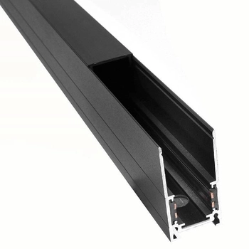 Natynkowa szyna magnetyczna 463 Domeno LED metalowy czarny