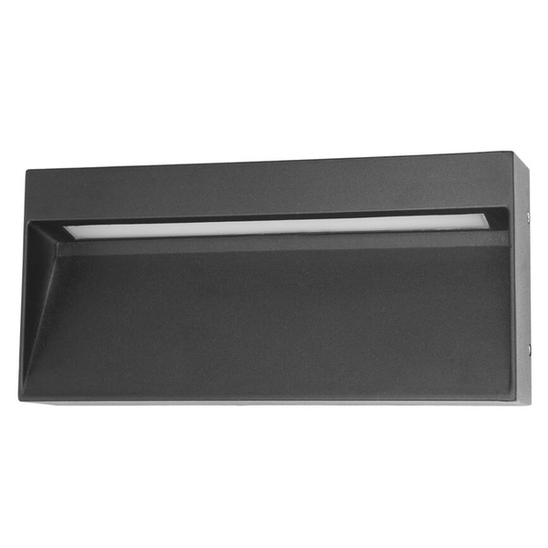 Prostokątna lampa elewacyjna Fenis OWL-2695-3K Italux LED 5W 3000K IP54 czarny
