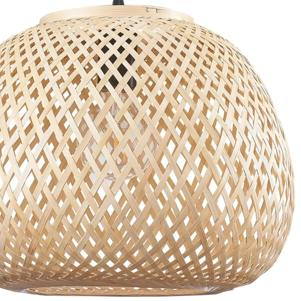 Lampa wisząca ekologiczna Zanzibar 329196 do kuchni boho beżowa
