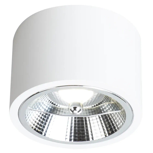 Natynkowa sufitowa lampa REDONDO ML1075 metalowa biała