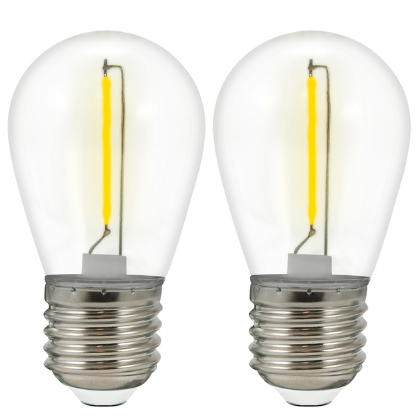 Żarówki do girlandy zew. 2 sztuki Neon 322197 Polux LED 36V żółte
