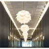 LAMPA wisząca NATURAL CHUW-E27 Abigali dekoracyjna ananas szyszka biała
