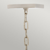 Pałacowa lampa wisząca QN-STINSON-4P-M-BK czarna nikiel