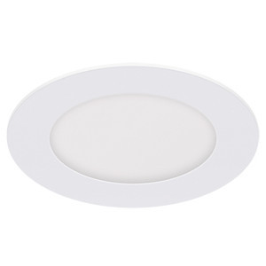 Sufitowa LAMPA wpust SLIM 02810 LED 6W 3200K oczko minimalistyczne białe