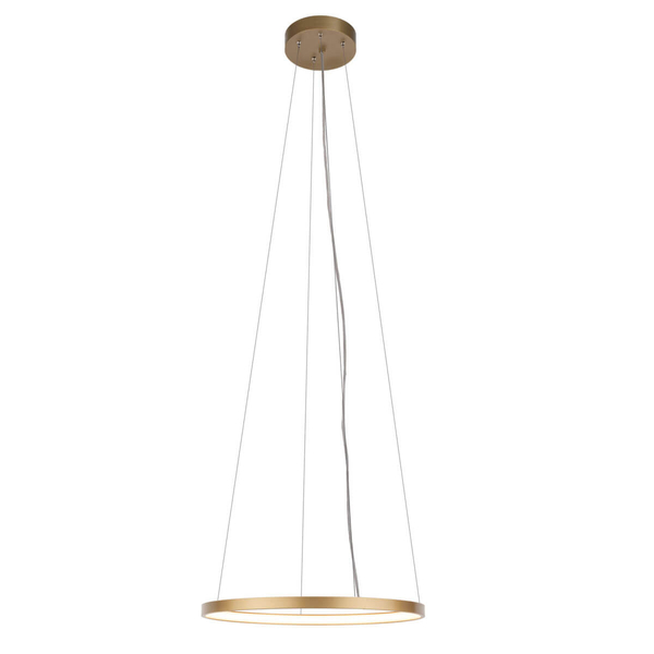 Wisząca lampa Agari 5325 Shilo LED 36W 4000K pierścień metalowa złota