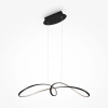 Wisząca lampa nad wyspę Curve MOD156PL-L52B4K LED 42W 4000K czarna