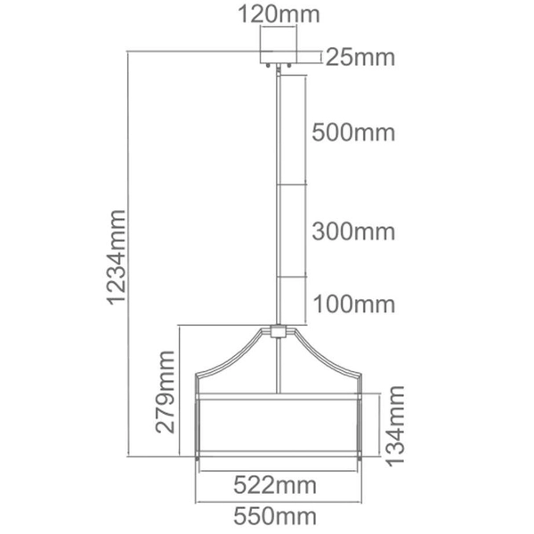 LAMPA okrągła Stanza Old Gold M Orlicki Design abażurowa OPRAWA wisząca w stylu klasycznym kremowa złota