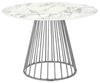 Stół GLAM MARBLE KH1204100129.CHROM druciany chrom biały