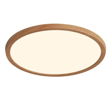 Okrągła lampa na sufit OJA 47276004 LED 18W 2700K drewniany