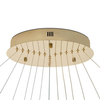 Wisząca lampa z pilotem Ring Slim MSE1501100164 Moosee LED 130W 3000K ringi złote