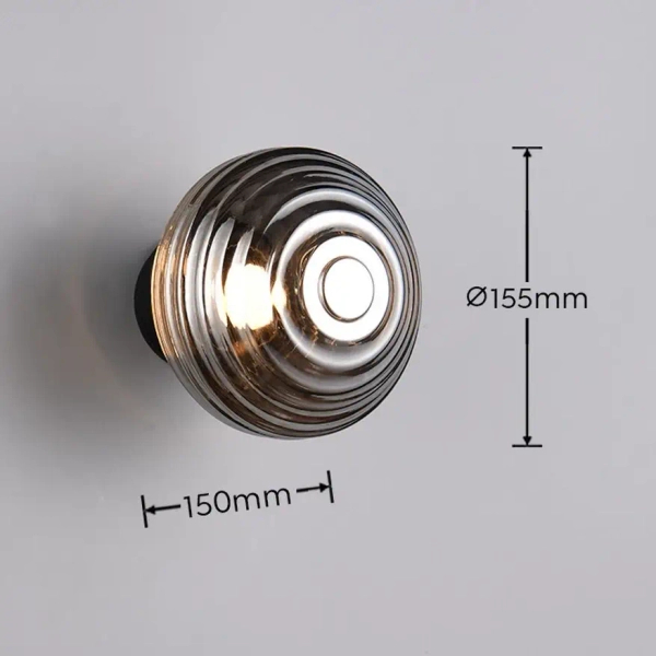 Ściemnialny kinkiet ścienny EARL R27771154 LED 1,5W 3000K czarny