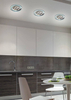Wpustowa lampa podtynkowa 226941 do kuchni LED 2,1W 6000K chrom