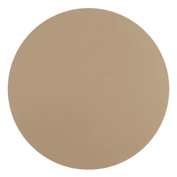 Nowoczesna ścienna lampa Luna Sabia 10624 okrągła koło beżowy