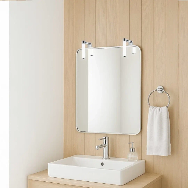 Minimalistyczny kinkiet do łazienki Apa Mini ML2248 LED 4W 4000K IP44 chrom