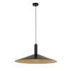 Lampa zwisająca Capri 41011 Sigma do kuchni dysk czarna złota