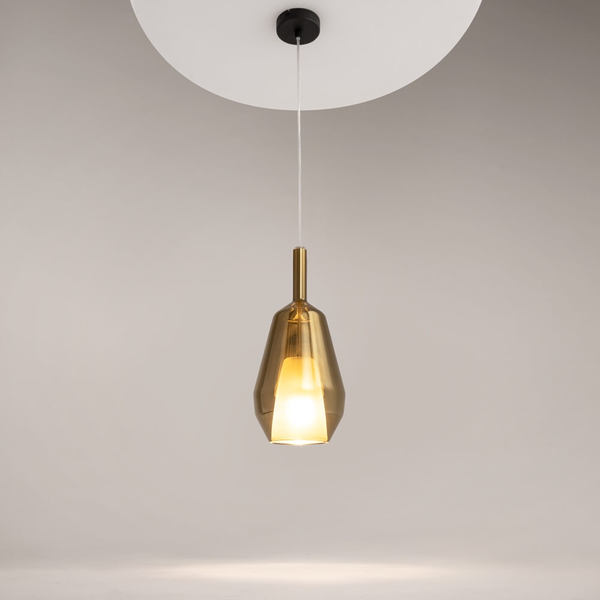 Salonowa lampa zwieszana Duality MOD271PL-01B7 Maytoni czarny złoty
