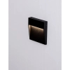 Elewacyjna lampa metalowa LORCENA LE75296 LED 5W 3000K IP54 czarna