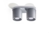 Downlight LAMPA sufitowa SL.0055 metalowa OPRAWA tuby szare