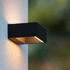 Kwadratowa lampa elewacyjna Goa 28857/06/30 LED 6W 3000K grafitowa