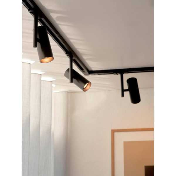 Szynowa lampa sufitowa Jerome 2510079903 regulowana czarny