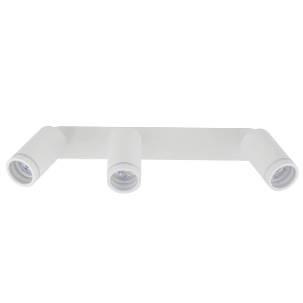 Potrójna lampa do sypialni Jet 6915 tubki loftowa metalowa biała