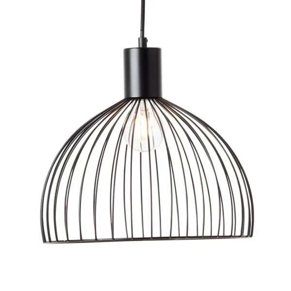 Wisząca lampa nad stół Blacky 99391/06 druciana czarny