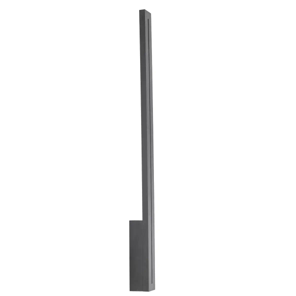 Liniowa lampa zewnętrzna ścienna Linea S 18175 LED 3000K IP65 szary
