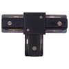 T-ŁĄCZNIK szynoprzewodu PROFILE T-CONNECTOR 9186 Nowodvorski do 1-fazowej szyny natynkowej 230V czarny