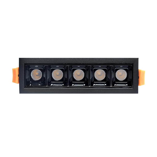 Lampa wpuszczana salonowa Glare 3046 Brosline LED 20W 3000K czarny